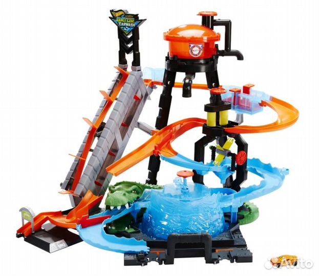 Hot Wheels трек автомойка
