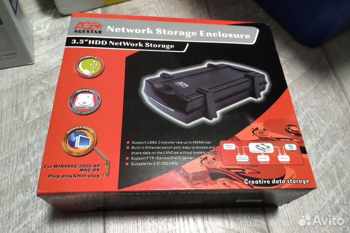 Контейнер (переходник) для жесткого диска IDE 3.5