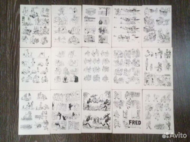 Открытки Херлуф Бидструп 1964г