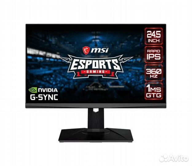 Монитор 24.5'' MSI Oculux NXG253R, черный