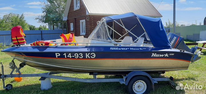 Silver Hawk DC 520 + Yamaha 90(2х такт.)