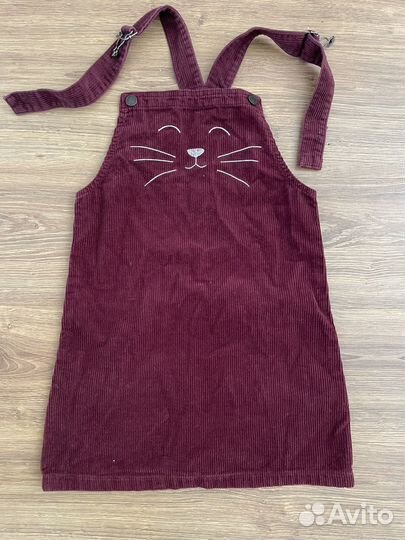 Сарафан вельветовый 140