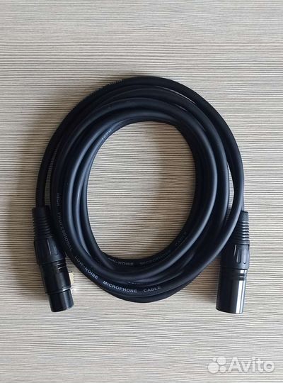 Микрофонный кабель XLR- XLR новый