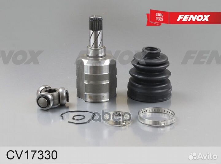ШРУС 22/27шл, внутренний CV17330 fenox