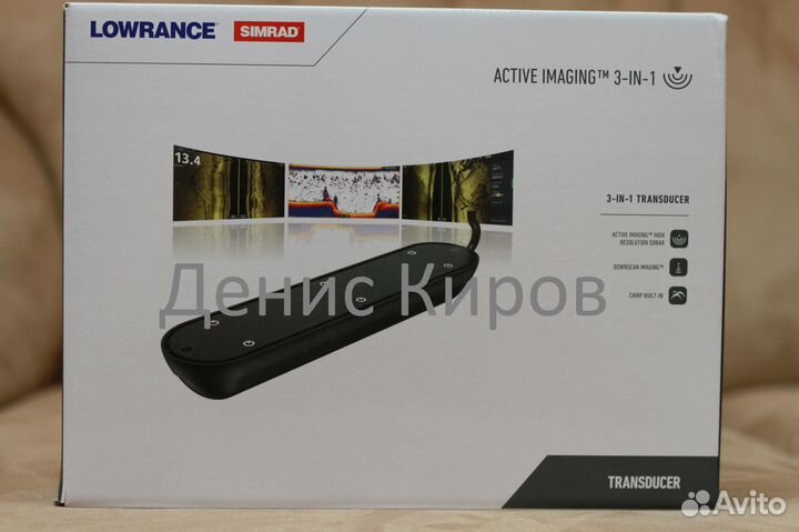 Lowrance Active Imaging 3-в-1 датчик трансдьюсер