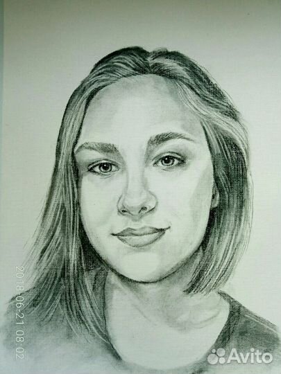 Портреты углем