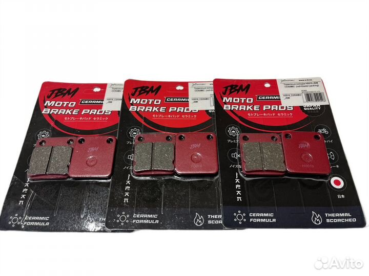 Тормозные колодки H0019 JBM ceramic