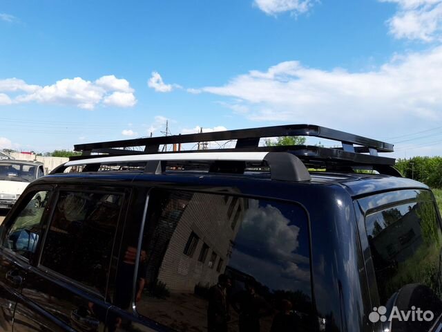 Скрытый багажник корзина УАЗ Патриот 1,9