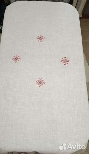 Скатерть лен с салфетками