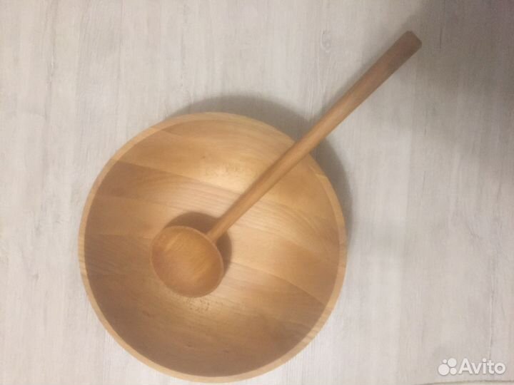 Посуда из дерева. Оригинальный набор