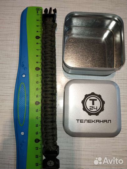 Браслет выживальщика, тактический из паракорда