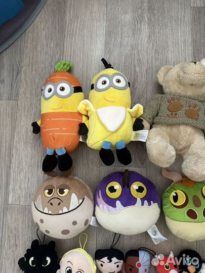 Мягкие игрушки пакетом