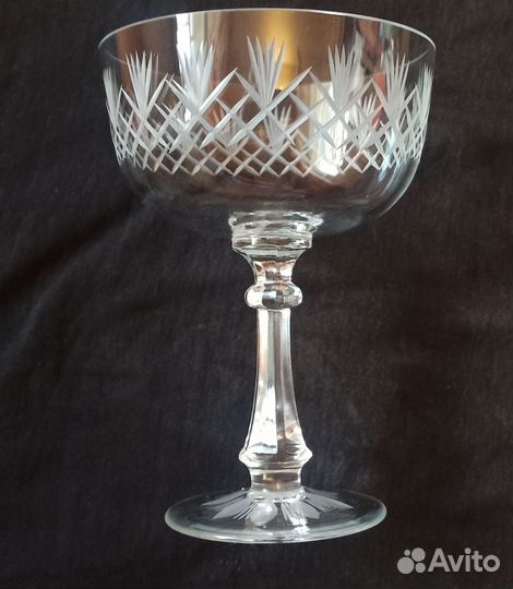Ваза Креманки Графин Цветное стекло Хрусталь СССР