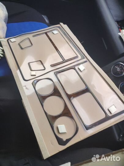 Комплект накладок под дерево Mitsubishi Pajero 2