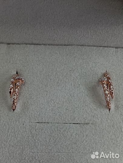 Золотые серьги проба 585 Арт.7000003352178