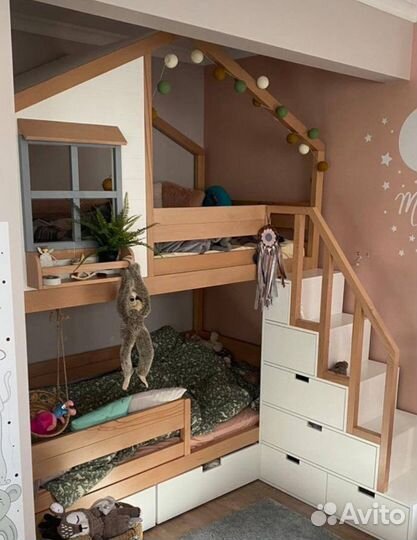 Детская кровать домик под заказ 3-5