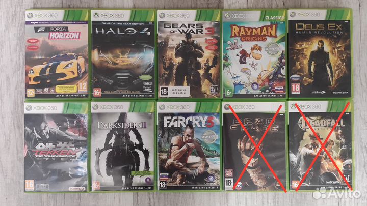 Игры для Xbox 360/One/Series