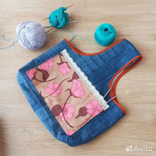 Новая проектная сумка клубочница для вязания