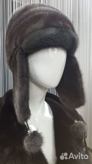 Шапка ушанка женская шн-70