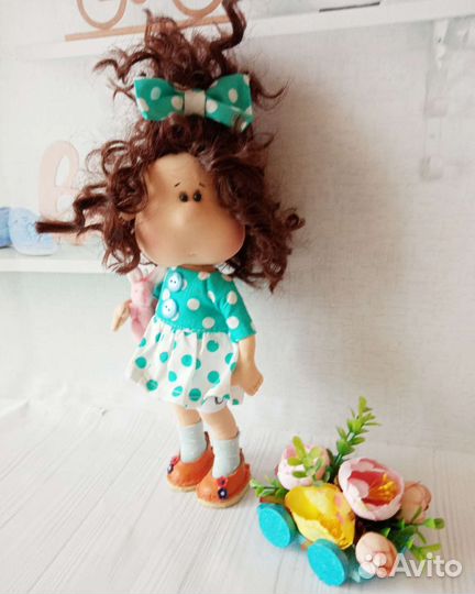 Интерьерная кукла ручной работы