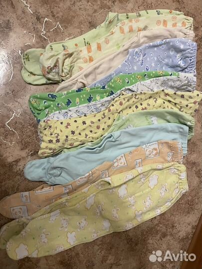 Детские вещи пакетом до 6 месяцев