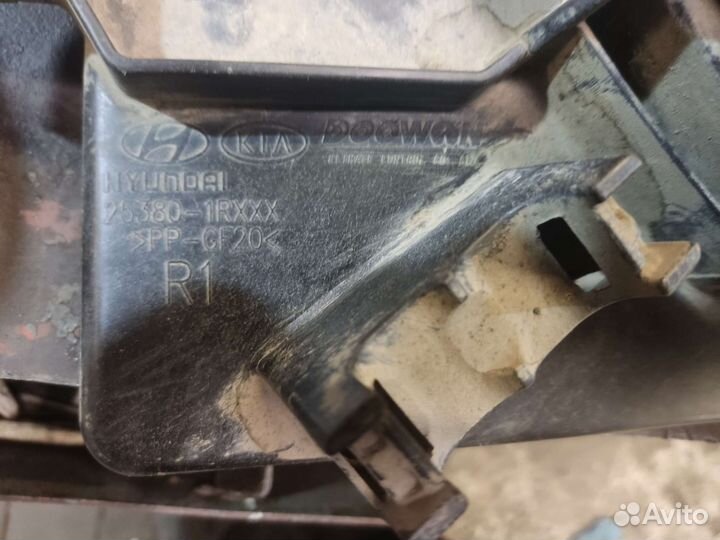 Вентилятор охлаждения Киа Рио 3253804L050