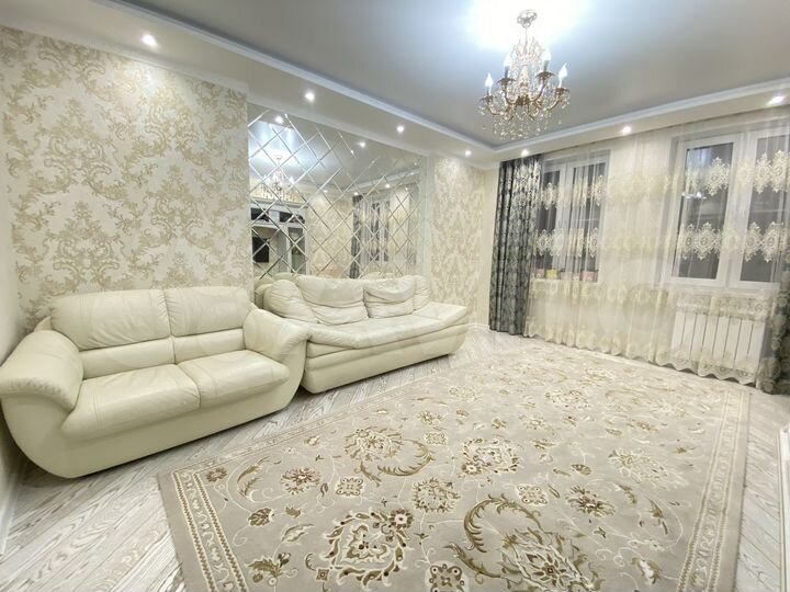 3-к. квартира, 93,3 м², 2/22 эт.