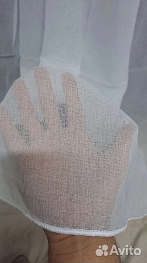 Тюль Лён батист