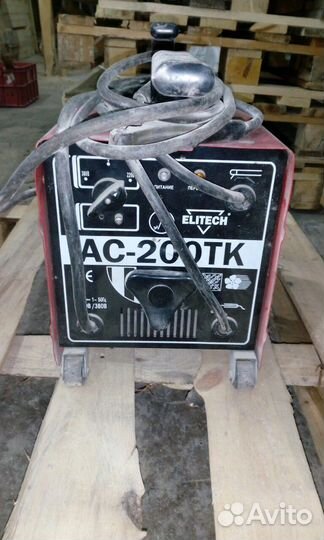 Сварочный аппарат elitech Ac200TK