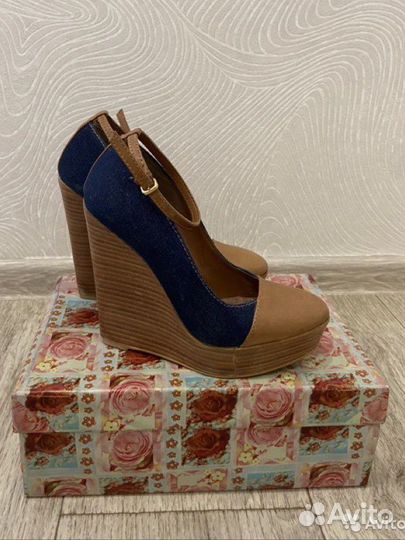Туфли на танкетке женские 36 размер