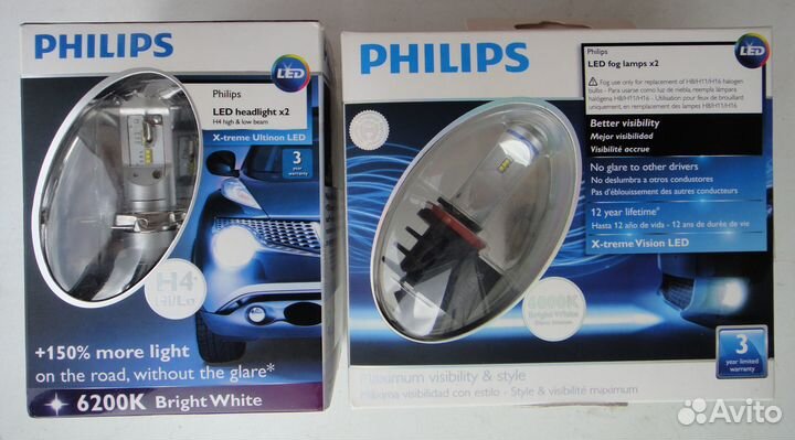 Светодиодные автолампы Philips