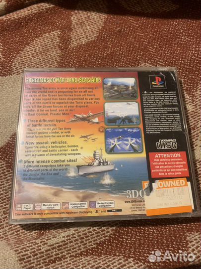 Диски лицензия на PlayStation PSone