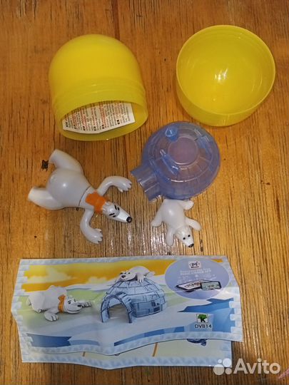 Киндер Макси Медведь в иглу Новый год 2019-2020