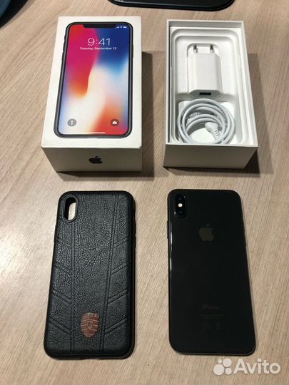 iPhone X 64Gb Space Gray Полный комплект