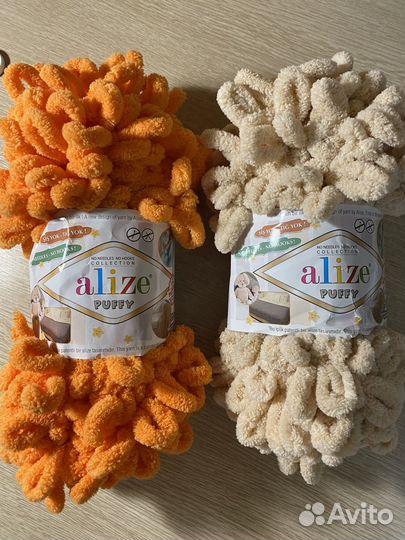 Пряжа alize puffy
