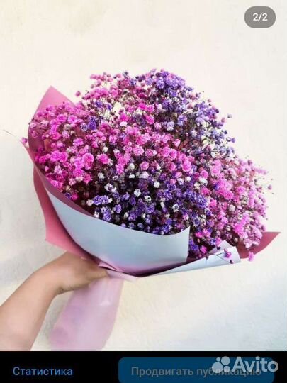 Гипсофила Букеты Цветы