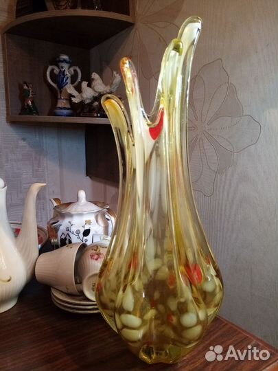 Ваза., диво. Чехословакия. 80х