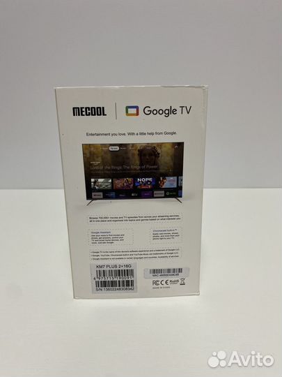 Андроид-приставка Mecool KM7 Plus 2/16, новая