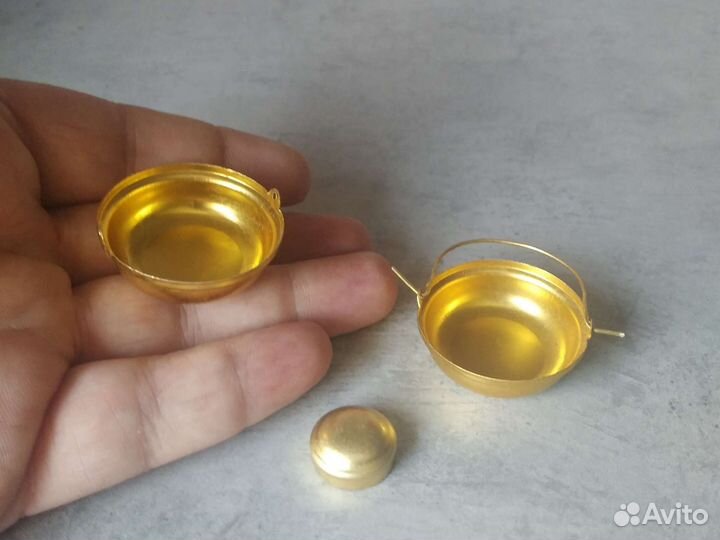 Медная миниатюра