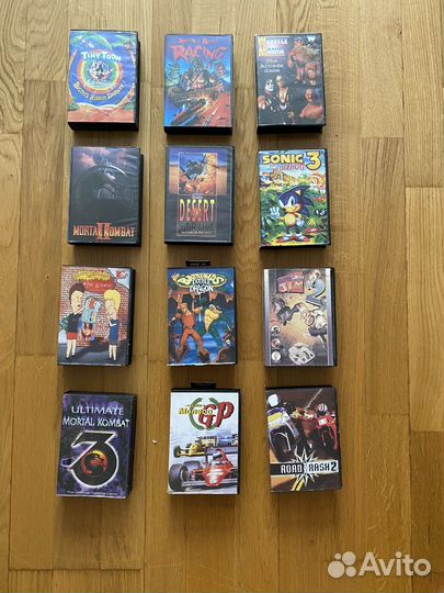 Катриджи для sega