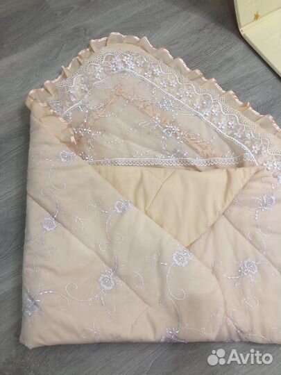 Одеяло-конверт на выписку из роддома