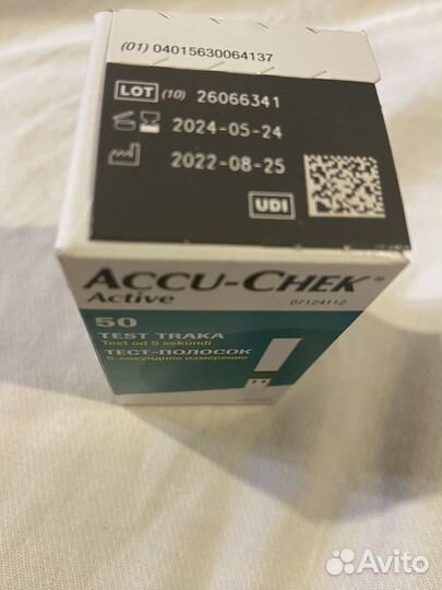 Тест полоски акку чек актив