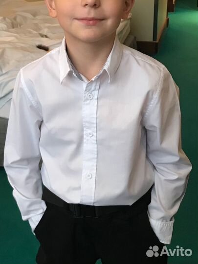 Рубашки школьные 128 134