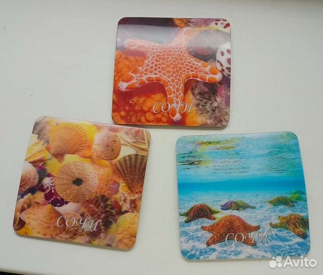 Подставки для кружки голограмма новые