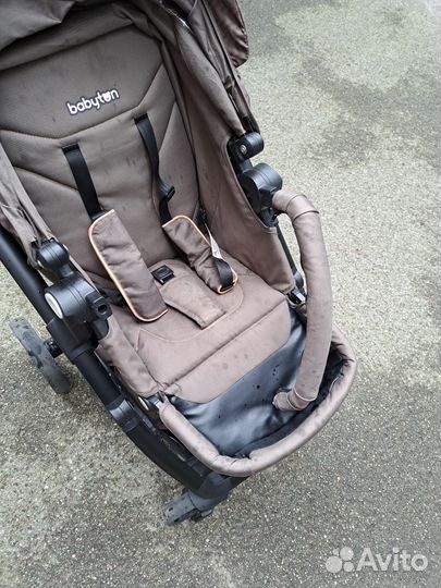 Прогулочная коляска babyton urban brown