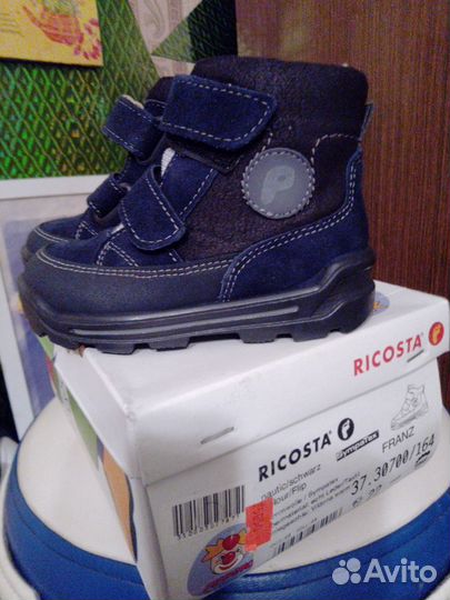 Ботинки детские 22 р.Зима-осень,ricosta качество