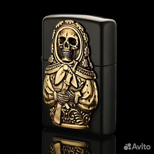 Зажигалка Zippo - Матрёшка: ак-47