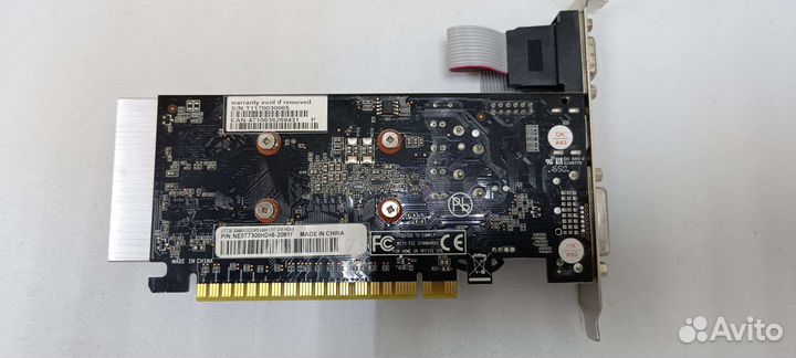 Видеокарта Palit nvidia GT 730 2 GB
