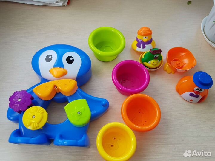 Игрушки для ванной