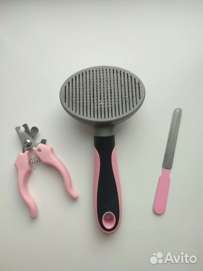 Расчёска пуходерка пилка когтерез